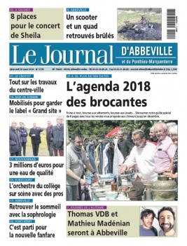 Le Journal d'Abbeville N°3779 du 28 mars 2018 à télécharger sur iPad