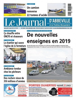 Le Journal d'Abbeville N°3778 du 21 mars 2018 à télécharger sur iPad