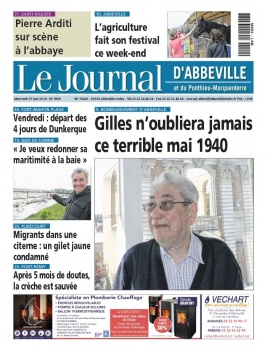Le Journal d'Abbeville N°3858 du 15 mai 2019 à télécharger sur iPad