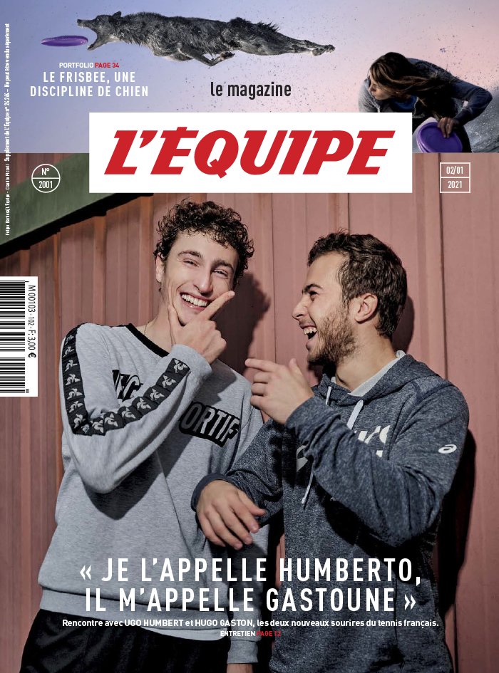 L'Equipe Magazine 02 janvier 2021 L'Equipe Magazine N°2001 du 02 janvier 2021 à télécharger sur iPad