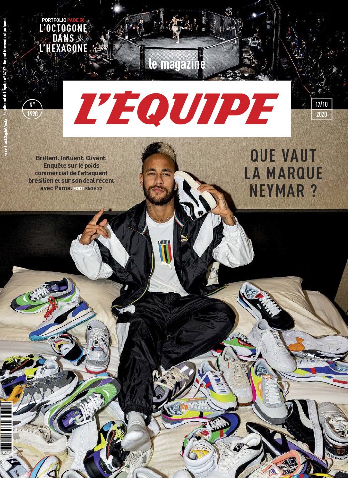L'Equipe Magazine 17 octobre 2020 L'Equipe Magazine N°1990 du 17 octobre 2020 à télécharger sur iPad