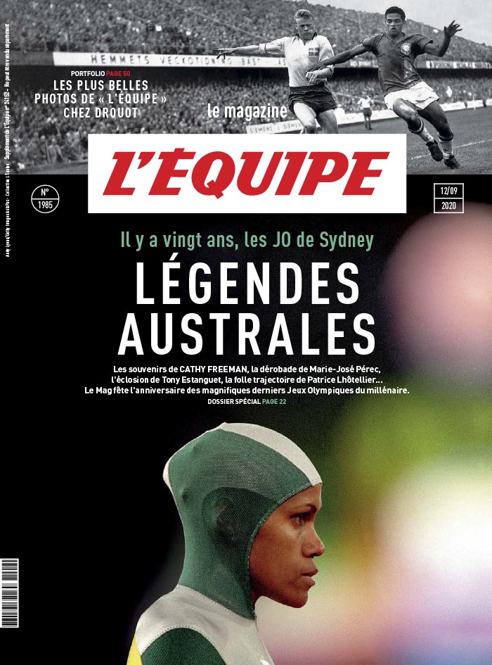 L'Equipe Magazine 12 septembre 2020 Abonnement L’Équipe Mag Pas Cher avec le BOUQUET SPORT ePresse.fr
