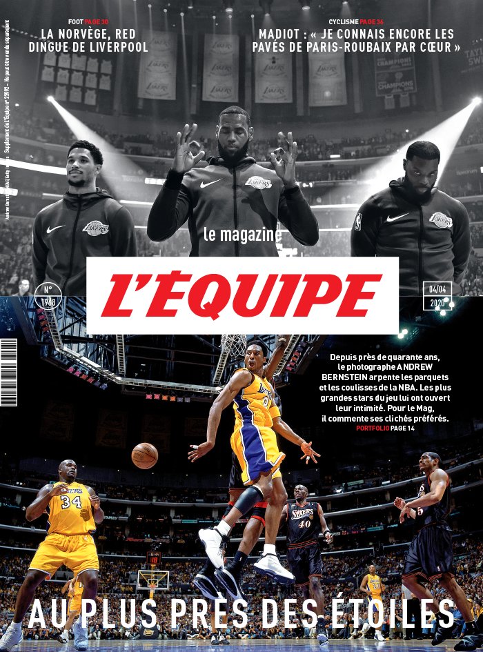 L'Equipe Magazine 03 avril 2020 L'Equipe Magazine N°1968 du 03 avril 2020 à télécharger sur iPad