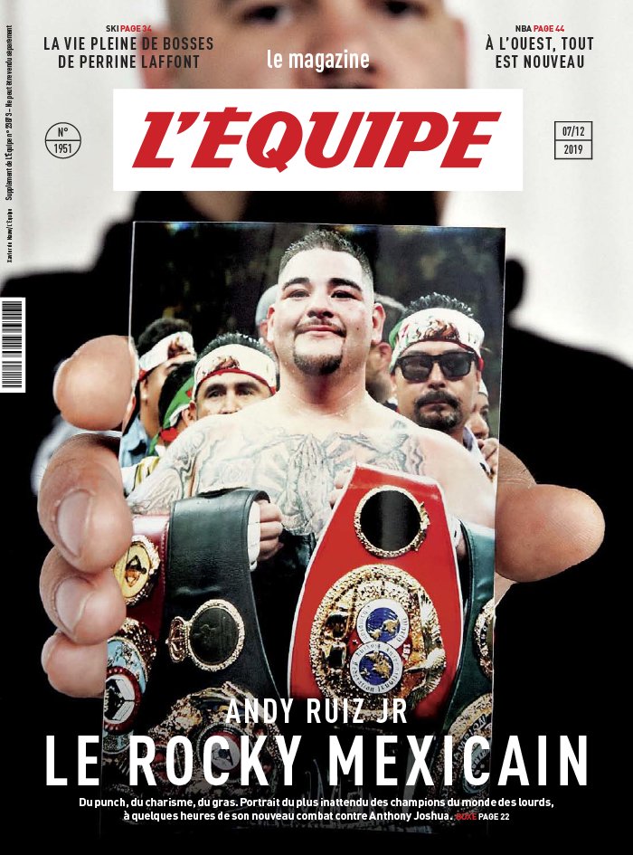 L'Equipe Magazine 06 décembre 2019 L'Equipe Magazine N°1951 du 06 décembre 2019 à télécharger sur iPad
