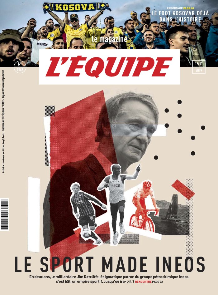 L'Equipe Magazine 15 novembre 2019 L'Equipe Magazine N°1948 du 15 novembre 2019 à télécharger sur iPad