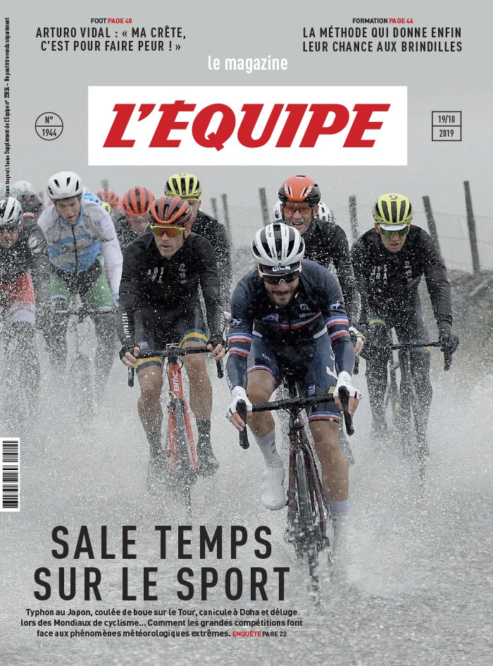 L'Equipe Magazine 18 octobre 2019 Abonnement L’Équipe Mag Pas Cher avec le BOUQUET SPORT ePresse.fr