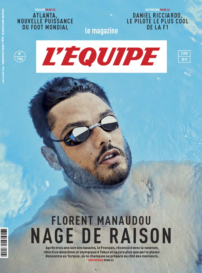 L'Equipe Magazine 20 septembre 2019 L'Equipe Magazine N°1940 du 20 septembre 2019 à télécharger sur iPad