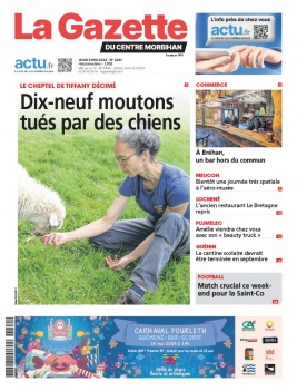 Lisez La Gazette du Centre Morbihan du 09 mai 2024 sur ePresse.fr
