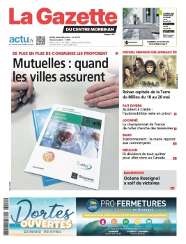 Lisez La Gazette du Centre Morbihan du 28 mars 2024 sur ePresse.fr