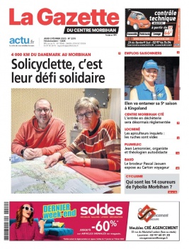 La Gazette du Centre Morbihan 02 février 2023