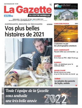 La Gazette du Centre Morbihan N°2158 du 30 décembre 2021 à télécharger sur iPad