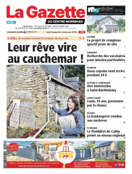 La Gazette du Centre Morbihan N°2151 du 11 novembre 2021 à télécharger sur iPad