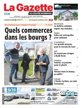 La Gazette du Centre Morbihan N°2150 du 04 novembre 2021 à télécharger sur iPad