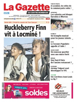 La Gazette du Centre Morbihan N°2134 du 15 juillet 2021 à télécharger sur iPad