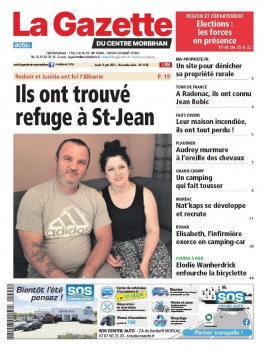 La Gazette du Centre Morbihan N°2130 du 17 juin 2021 à télécharger sur iPad