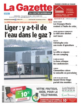 La Gazette du Centre Morbihan N°2118 du 25 mars 2021 à télécharger sur iPad
