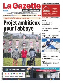 La Gazette du Centre Morbihan N°2113 du 18 février 2021 à télécharger sur iPad