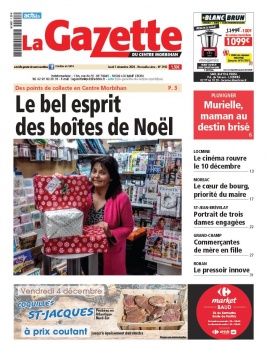 La Gazette du Centre Morbihan N°2102 du 03 décembre 2020 à télécharger sur iPad