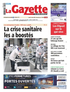 La Gazette du Centre Morbihan N°2095 du 15 octobre 2020 à télécharger sur iPad