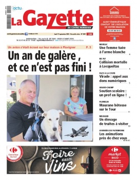 La Gazette du Centre Morbihan N°2091 du 17 septembre 2020 à télécharger sur iPad