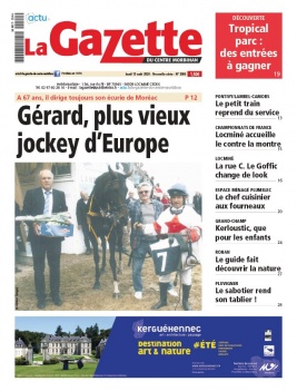 La Gazette du Centre Morbihan N°2086 du 13 août 2020 à télécharger sur iPad