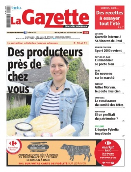 La Gazette du Centre Morbihan N°2084 du 30 juillet 2020 à télécharger sur iPad
