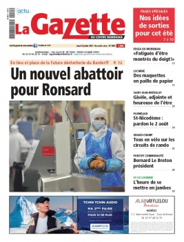 La Gazette du Centre Morbihan N°2083 du 23 juillet 2020 à télécharger sur iPad