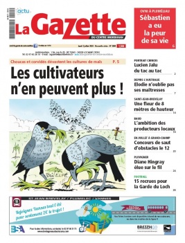 La Gazette du Centre Morbihan N°2080 du 02 juillet 2020 à télécharger sur iPad
