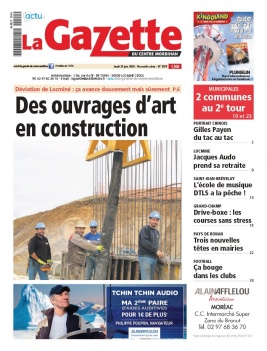 La Gazette du Centre Morbihan N°2079 du 25 juin 2020 à télécharger sur iPad
