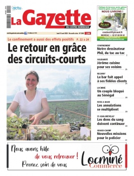 La Gazette du Centre Morbihan N°2069 du 16 avril 2020 à télécharger sur iPad