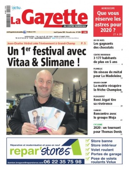 La Gazette du Centre Morbihan N°2055 du 09 janvier 2020 à télécharger sur iPad