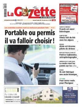 La Gazette du Centre Morbihan N°2030 du 19 juillet 2019 à télécharger sur iPad
