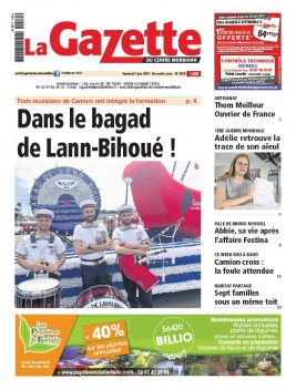 La Gazette du Centre Morbihan N°2024 du 07 juin 2019 à télécharger sur iPad