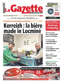 La Gazette du Centre Morbihan N°1997 du 30 novembre 2018 à télécharger sur iPad
