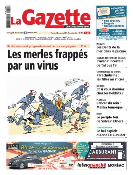 La Gazette du Centre Morbihan N°1993 du 02 novembre 2018 à télécharger sur iPad