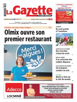 La Gazette du Centre Morbihan N°1983 du 24 août 2018 à télécharger sur iPad