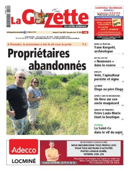 La Gazette du Centre Morbihan N°1982 du 17 août 2018 à télécharger sur iPad