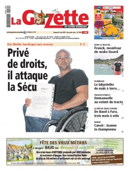 La Gazette du Centre Morbihan N°1980 du 03 août 2018 à télécharger sur iPad