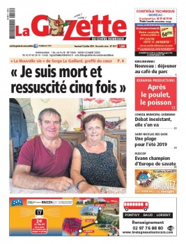 La Gazette du Centre Morbihan N°1977 du 13 juillet 2018 à télécharger sur iPad