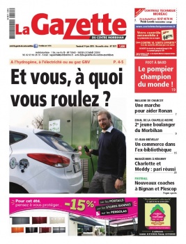 La Gazette du Centre Morbihan N°1971 du 01 juin 2018 à télécharger sur iPad
