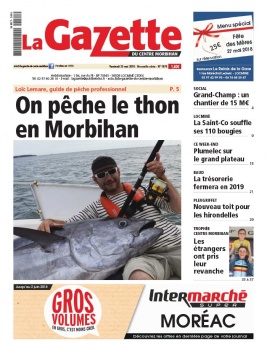 La Gazette du Centre Morbihan N°1970 du 25 mai 2018 à télécharger sur iPad