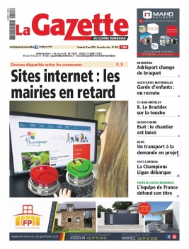 La Gazette du Centre Morbihan N°1969 du 18 mai 2018 à télécharger sur iPad