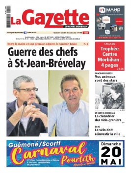 La Gazette du Centre Morbihan N°1968 du 11 mai 2018 à télécharger sur iPad