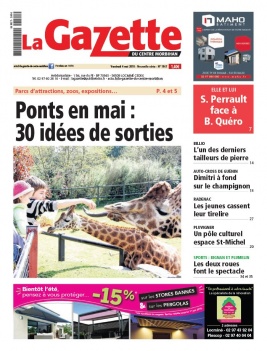 La Gazette du Centre Morbihan N°1967 du 04 mai 2018 à télécharger sur iPad