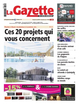 La Gazette du Centre Morbihan N°1963 du 06 avril 2018 à télécharger sur iPad