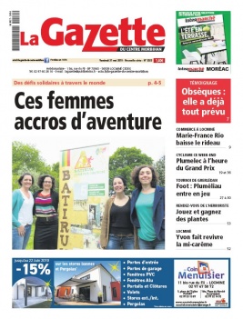 La Gazette du Centre Morbihan N°2023 du 31 mai 2019 à télécharger sur iPad