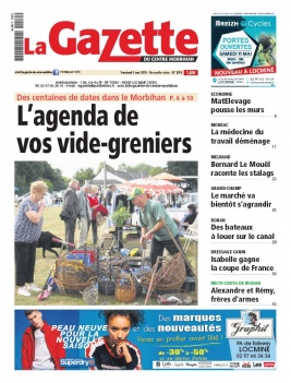 La Gazette du Centre Morbihan N°2019 du 03 mai 2019 à télécharger sur iPad
