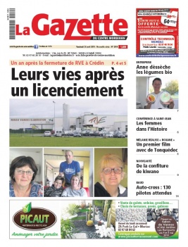 La Gazette du Centre Morbihan N°2018 du 26 avril 2019 à télécharger sur iPad