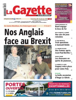 La Gazette du Centre Morbihan N°2014 du 29 mars 2019 à télécharger sur iPad