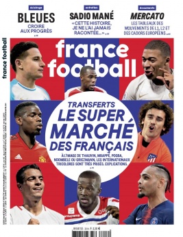 France Football N°3814 du 25 juin 2019 à télécharger sur iPad